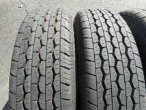 165/80R13 165/80-13 LT ブリヂストン ブリジストン BRIDGESTONE RD-613STEEL 2023年製 新車外し サクシード プロボックス タウンエース_画像3