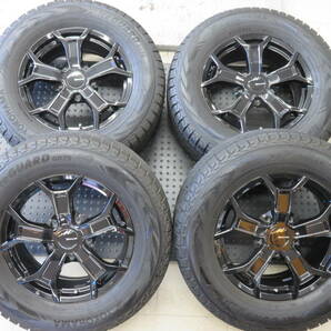 ★クライメイト モナーク 18×8J +55 5H/150 HUB110φ バリ山 ヨコハマ アイスガードG075 285/60R18 4本セット ランクル・LX・タンドラ★の画像1