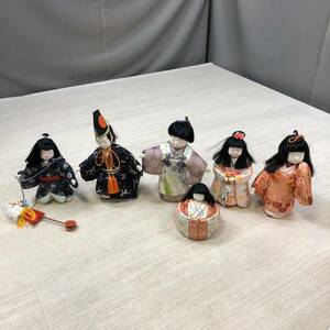 O541】真多呂人形　6体セット　人形 日本人形　コレクション　置物 