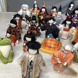 O572】真多呂人形 日本人形 日本伝統 人形 雛人形 ひな人形 ひな祭り まとめ売り 31体 の画像2