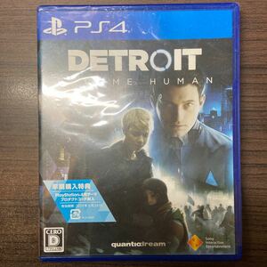 【美品】PS4 DETROIT:BECOME HUMAN　デトロイト ビカムヒューマン (通常版) 特典あり