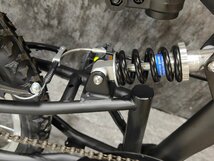 【未使用訳ありアウトレット品】20インチ折り畳み自転車MTBシマノ外装6段変速 艶消し黒【SK1407】_画像6