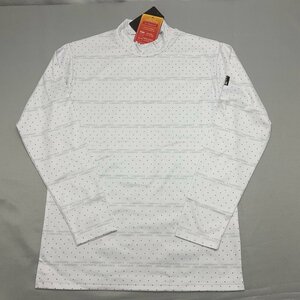 【送料無料】【新品】Lynx メンズ 裏微起毛Tシャツ（ストレッチ素材　ハイネック） 　　LL　2L　　 ホワイト★33202