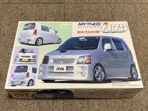 絶版 フジミ 1/24 MYTHOS ミトス ワゴンR RR レジンキャスト製エアロパーツ付 未組立 旧車 当時物 SUZUKI MC21S wagonR JDM rare parts