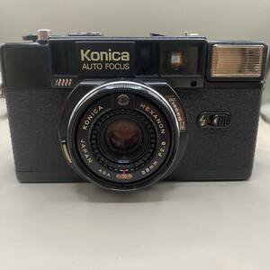 【1円〜昭和名機】コニカ Konica C35 AF2 Hexanon 38mm F2.8 コンパクトカメラ ビンテージカメラ AF初期 クラシカル 現状品