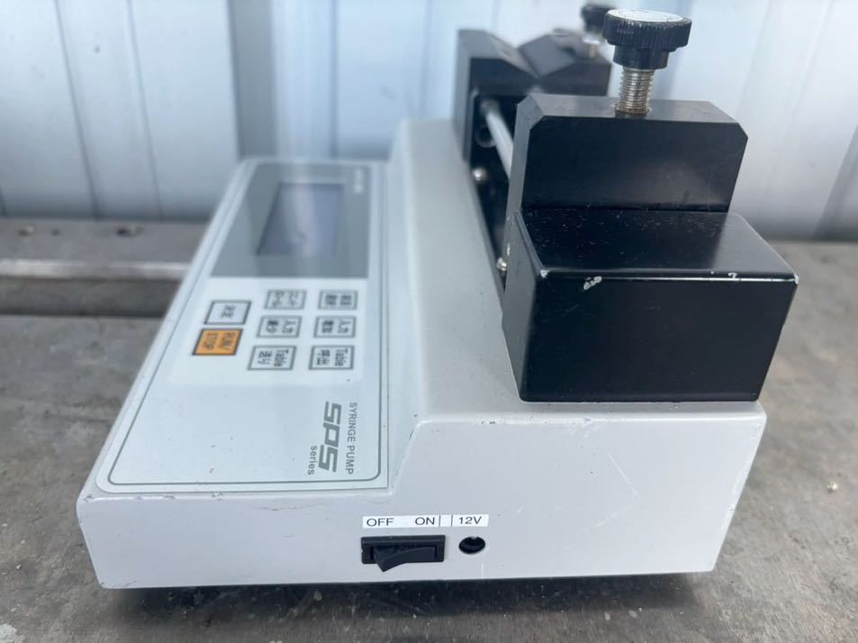 シリンジポンプ (デジタル制御タイプ) SPS-1 中古現状品 ジャンク as one アズワン シリンジポンプ (デジタル制御タイプ) SPS-1 中古現状品 ジャンク as one アズワン