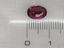 【動画あり】◆1点限り◆宝石質 ロードライトガーネット 1.932Ct/ルビーに似た美しさ/赤紫/ソーティング付/ジュエリールースパワーストーン_画像7