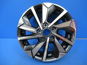 軽傷 日産 セレナ C27 後期 ハイウェイスター 16インチ 純正 ホイール 16X6J +45 114.3 1本 (g091939)