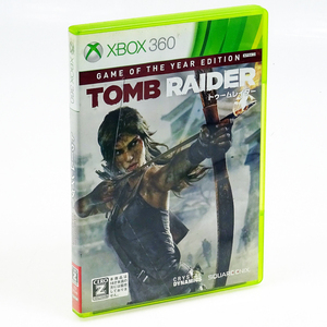 ( Xbox360 セール ) 箱説付 トゥームレイダー ゲームオブザイヤー エディション TOMB RAIDER 現状品 配送クロネコゆうメール可 XB36SL