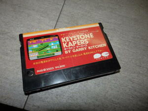 激レア　MSX　ゲームカセット「KEYSTONE KAPERS」キーストン ケーパーズ　カセットのみ GU/4522