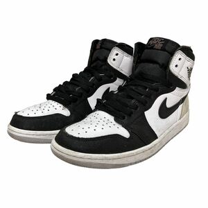 BB675 NIKE ナイキ AIR JORDAN エア ジョーダン 1 Bleached Coral メンズ スニーカー US7.5 25.5cm ホワイト ブラック