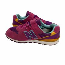 BB683 newbalance ニューバランス キッズスニーカー YV996 ピンク パープル ベルクロ_画像4