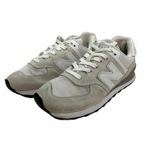 BB715 newbalance ニューバランス ML574 メンズ スニーカー US5.5 23.5cm ライトグレー ホワイト_画像1