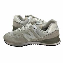 BB715 newbalance ニューバランス ML574 メンズ スニーカー US5.5 23.5cm ライトグレー ホワイト_画像4