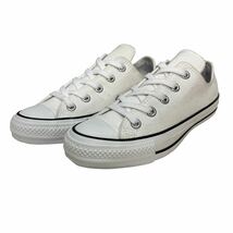 BB926 CONVERSE コンバース オールスター チャックテイラー レディース ローカットスニーカー US4 23cm ホワイト キャンバス 良好_画像1