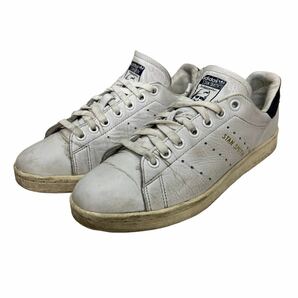 BB966 adidas アディダス STAN SMITH スタンスミス メンズ ローカットスニーカー US5.5 23.5cm ホワイト ブラックの画像1