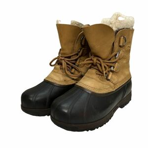 BC129 SOREL CARIBOU ソレル カリブー レディース スノーブーツ ウィンターブーツ US8 24.5cm キャメル ブラック