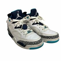 BC278 NIKE ナイキ AIR JORDAN SON ジョーダン サン オブ メンズ スニーカー US8 26cm ホワイト ミッドナイト ネイビー_画像8