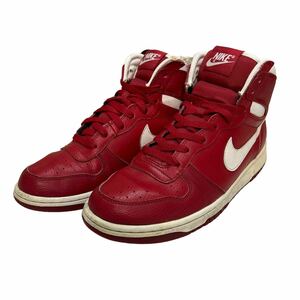 BC309 NIKE ナイキ 17年 ターミネーター DUNK ビッグナイキ メンズ スニーカー US8.5 26.5cm ユニバーシティレッド ホワイト