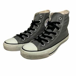 BC332 CONVERSE コンバース オールスター レディース ハイカット スニーカー US5.5 24.5cm グレー キャンバス