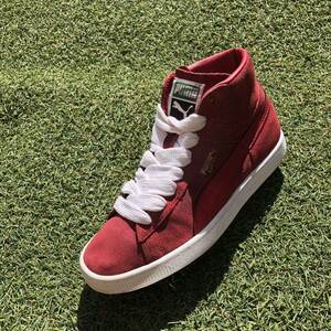 美品23 PUMA SUEDE MID プーマ スエードミッド HW618