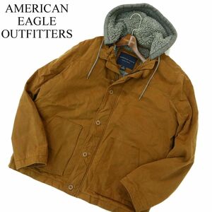 AMERICAN EAGLE OUTFITTERS アメリカンイーグル アウトフィッターズ 裏ボア 中綿 ワーク ジャケット ブルゾン Sz.XL　メンズ　A3T15010_C#N