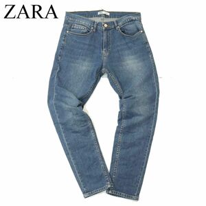 ZARA ザラ マン 現行タグ★ 通年 USED加工 ストレッチ スキニー デニム パンツ ジーンズ Sz.31　メンズ　A3B05962_C#R