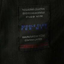 NICOLE CLUB FOR MEN ニコルクラブ フォーメン 通年 ストレッチ★ スラックス イージー パンツ Sz.46　メンズ　A3B05960_C#R_画像7