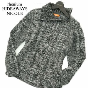 rhenium HIDEAWAYS NICOLE ハイダウェイ ニコル 秋冬 タートルネック★ ニット プルオーバー セーター Sz.46　メンズ　A4T00165_1#K