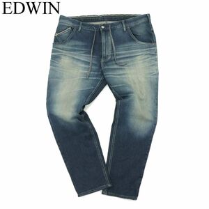 EDWIN エドウィン ER207 ジャージーズ 加工 ストレッチ イージー デニム パンツ ジーンズ Sz.3L メンズ 大きいサイズ 特大　A4B00346_1#R