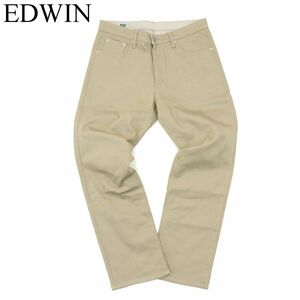 EDWIN エドウィン FC403D COOL FLEX★ ストレッチ ストレート パンツ Sz.36　メンズ 大きいサイズ　A4B00329_1#R