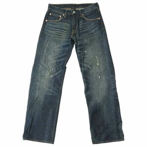 Levi's 503 リーバイス 00503-0209 通年★ ダメージ加工 ストレート デニム パンツ ジーンズ Sz.29 メンズ A4B00407_1#Rの画像3