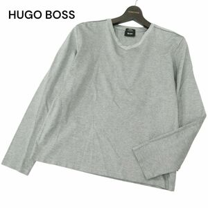 Hugo Boss Huugobos Slim Fit Merceriss ★ Long -Sleeded Year -Long Eleve v -neck -cut Solo t -Shirt sz.m Men's A4T00745_1#F