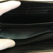 COACH ラウンドファスナー長財布 シグネチャー ブラウン　コーチ メンズ　レディース　コーチ　ブランド_画像3