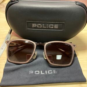 ポリス　サングラス　ケース付き　POLICE サングラス　アイウェア IMPACT3 インパクト SPL154I ブランド　ロゴ　メンズ　レディース