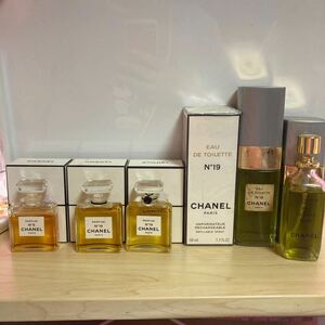 【1円スタート】　1スタ　6点セット　シャネル　香水　No 5 19 まとめてセット CHANEL オードトワレ フレグランス EDT パフューム ブランド