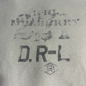 RRLダブルアールエル ラルフローレン【X-LARGE】【ロングTシャツ】【ニューヨーク直営店店購入】【USED.】]【U/【アメリカ購入.】]【A