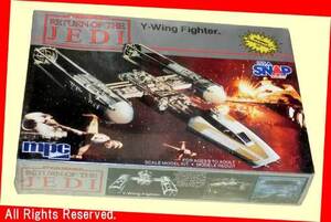 ◆最終品★＃1-1975 Y-Wing Fighter★MPC製スナップモデル★プラモデルキット・一次流通 新品メーカーシュリンク未開封未組立超貴重レア