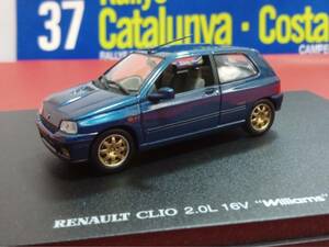 Universal Hobbys 1/43 Renault Clio 2.0 16V ”Williams”　クリオ ウィリアムズ　初代ルーテシア