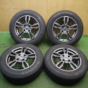 *送料無料*バリ溝 20年 綺麗 9.5分★プジョー等 EUROTECH 185/65R15 スタッドレス ヨコハマ アイスガードiG50プラス PCD108/4H★3122008Hス