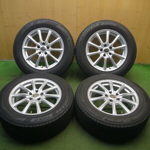 *送料無料*バリ溝！21年！キレイ！9.5分★スタッドレス 225/60R17 ブリヂストン ブリザック VRX3 ECO FORME PCD114.3/5H★3122506Hス