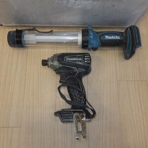 ★マキタ makita 充電式インパクトドライバ TD133DX1 限定品　充電式蛍光灯 ML184 セット　本体のみ★