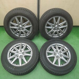 *送料無料*バリ溝！20年！キレイ！ほぼ10分★スタッドレス 195/65R15 ダンロップ ウインターマックス03 SEIN PCD114.3/5H★3122712SYス