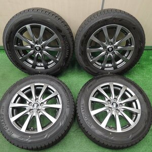 *送料無料*バリ溝！キレイ！ほぼ10分★スタッドレス 185/65R15 ヨコハマ アイスガード iG60 MANARAY SPORT PCD100/5H★3122909HAス