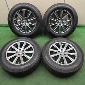 *送料無料*センサー付！バリ溝！キレイ！9.5分★レクサス NX 純正 225/65R17 スタッドレス ダンロップ SJ8 PCD114.3/5H★3121808TNス