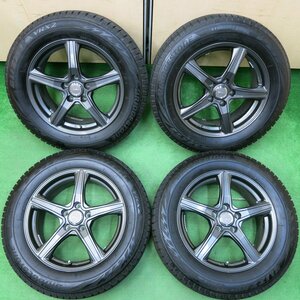 *送料無料*バリ溝！キレイ！9.5分★スタッドレス 225/60R17 ブリヂストン ブリザック VRX2 TOPRUN トップラン PCD114.3/5H★4010302イス