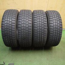 *送料無料*バリ溝 キレイ 9.5分以上★ワーゲン等 AGA 205/55R16 スタッドレス ダンロップ ウインターマックス WM01 PCD112/5H★4010802ナス_画像5