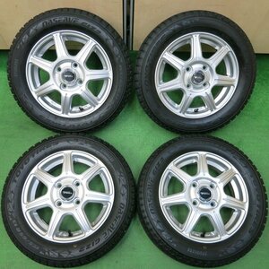 *送料無料*バリ溝！21年！キレイ！9.5分以上★スタッドレス 155/65R13 トーヨー オブザーブ GIZ2 TOPRUN PCD100/4H★4010504イス