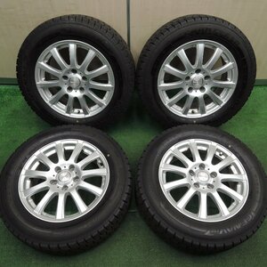 *送料無料*バリ溝！22年！ほぼ10分★スタッドレス 215/60R16 グッドイヤー アイスナビ7 Tirado@ 阿部商会 PCD114.3/5H★3120916HAス