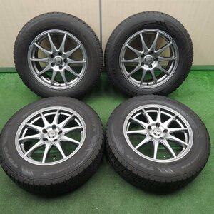 *送料無料*バリ溝！キレイ！9.5分★スタッドレス 225/65R17 トーヨー ウインター トランパス TX SPORT ABELIA PCD114.3/5H★4010904TNス